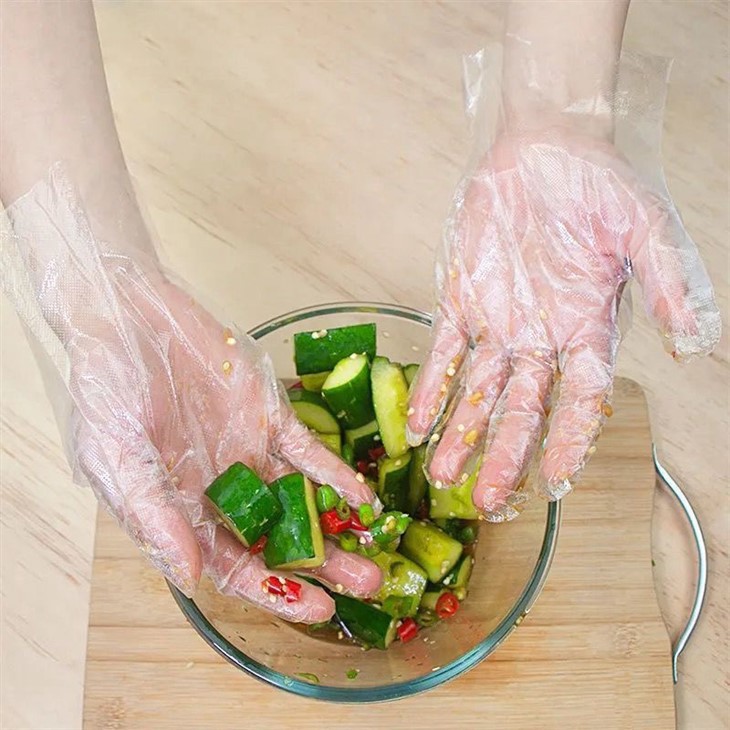 Single-use Plastic PE Gloves in Kitchen Food Counters-Manufacture price